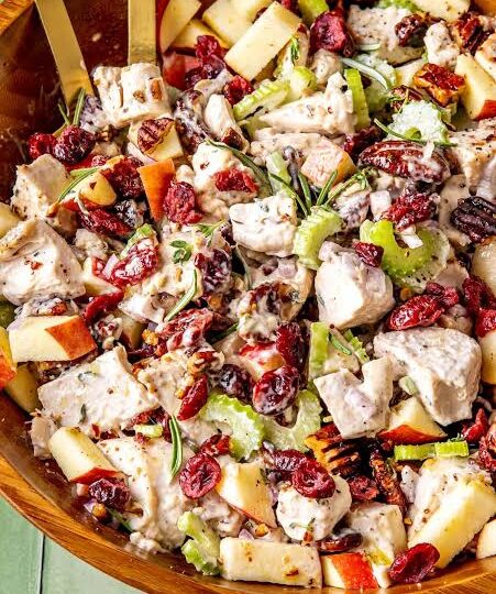 cranberry pecan chicken salad