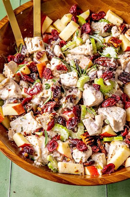 cranberry pecan chicken salad