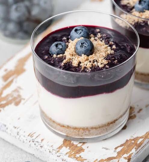 blueberry cheesecake bowl