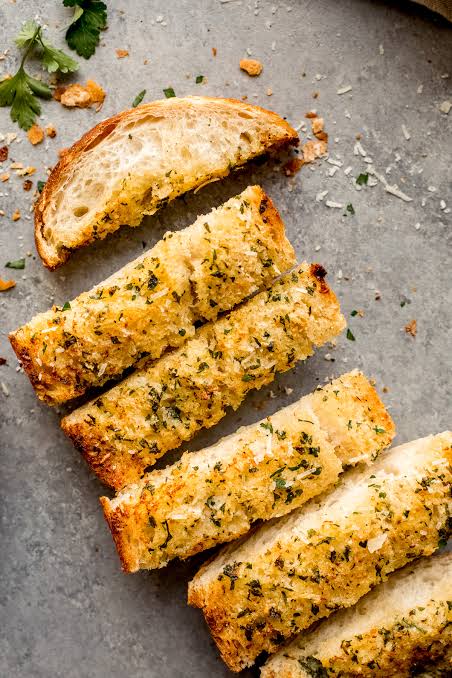 Sourdough No Knead Garlic Bread Recipe