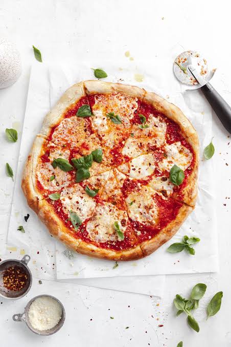 sourdough homemade pizza