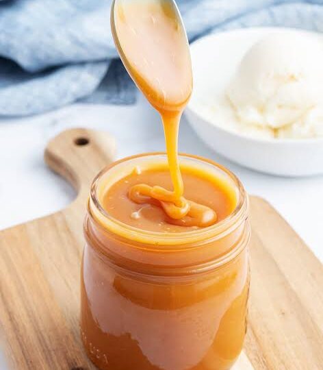 homemade caramel sauce