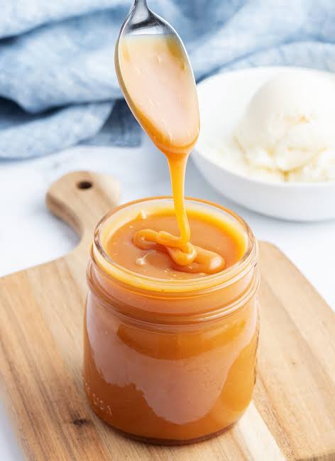 homemade caramel sauce