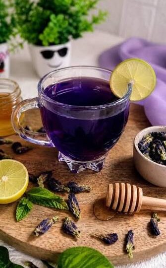 Magical Purple Herbal Drink