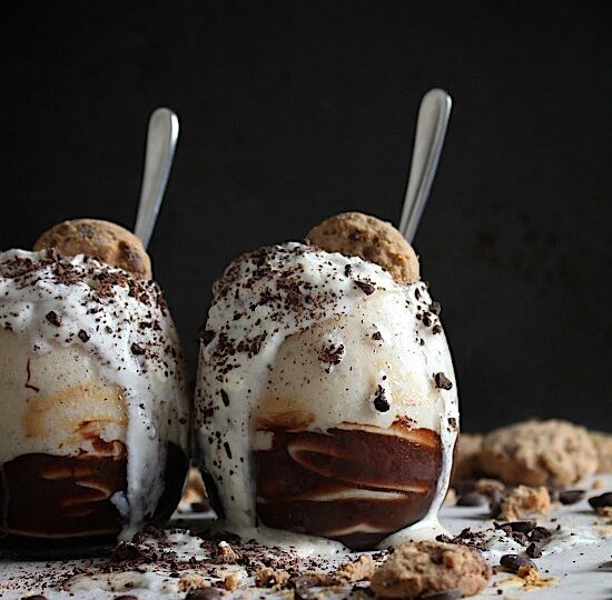 salted caramel crunch dessert